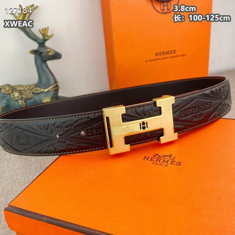 Hermes belt 38mmX100-125cm 8L39